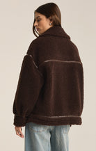 Ari Sherpa Coat-Jackets-Vixen Collection, Day Spa and Women's Boutique Located in Seattle, Washington