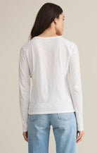 Arlet Slub Top-Long Sleeves-Vixen Collection, Day Spa and Women's Boutique Located in Seattle, Washington