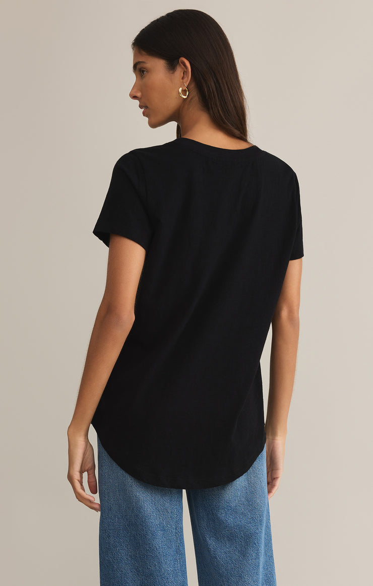 Asher V-Neck Tee-Short Sleeves-Vixen Collection, Day Spa and Women's Boutique Located in Seattle, Washington