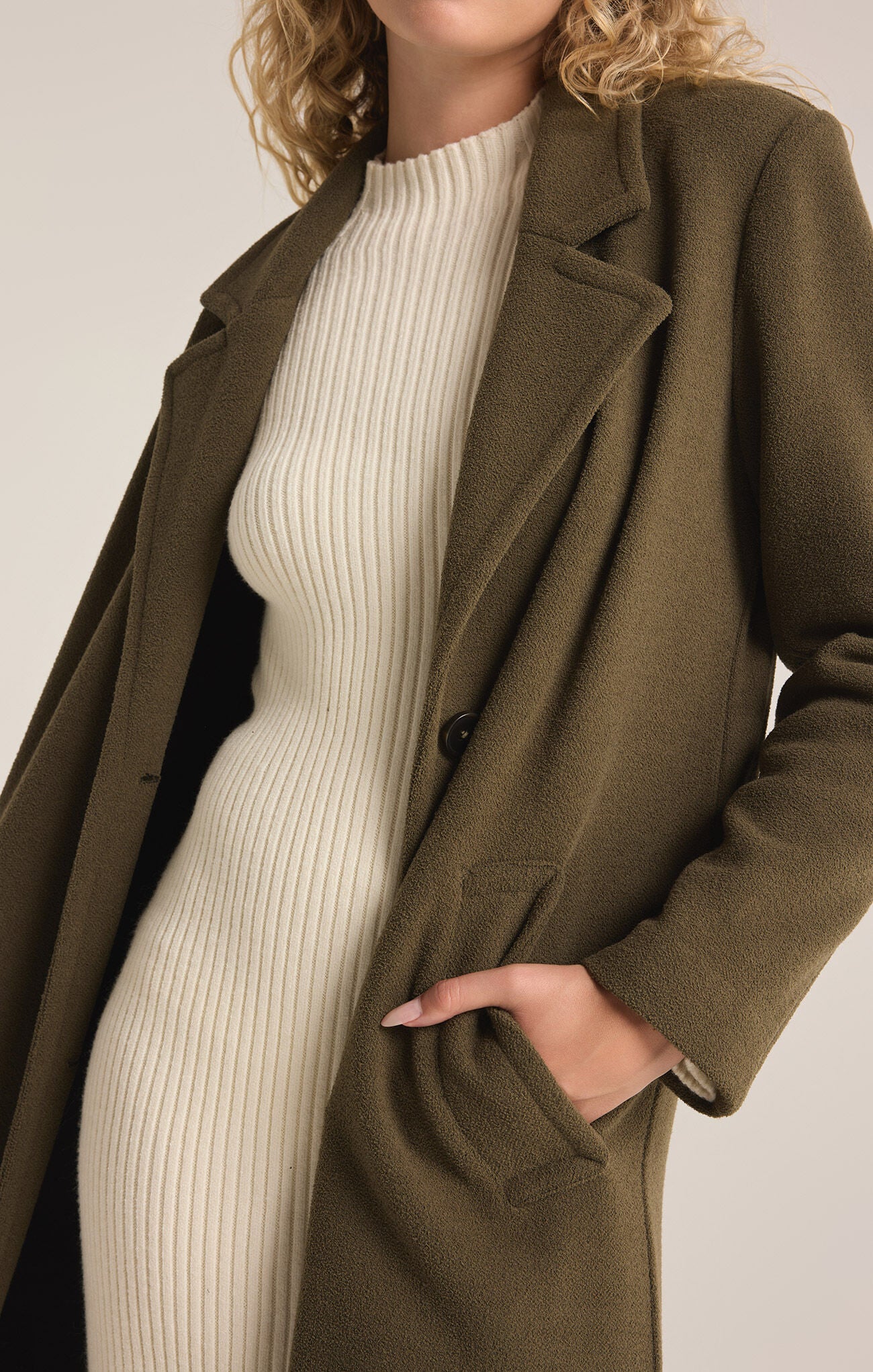 Conway Knit Coat-Outerwear-Vixen Collection, Day Spa and Women's Boutique Located in Seattle, Washington