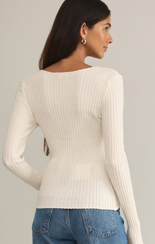 Emelie Button Up Sweater-Sweaters-Vixen Collection, Day Spa and Women's Boutique Located in Seattle, Washington