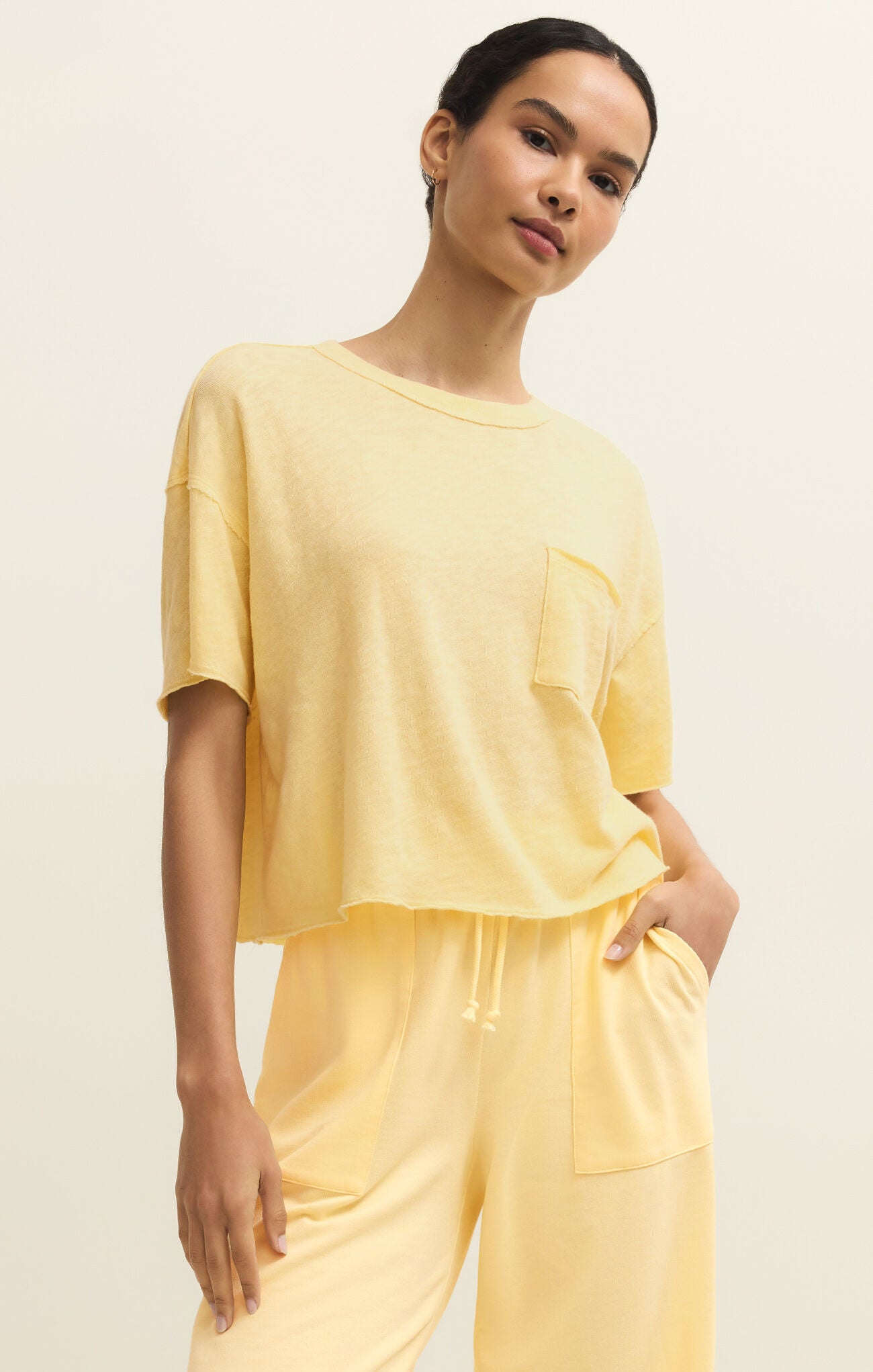 Everyday Pocket Tee-Short Sleeves-Vixen Collection, Day Spa and Women's Boutique Located in Seattle, Washington