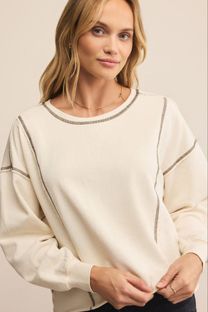 Fan Club Sweatshirt-Sweatshirts-Vixen Collection, Day Spa and Women's Boutique Located in Seattle, Washington