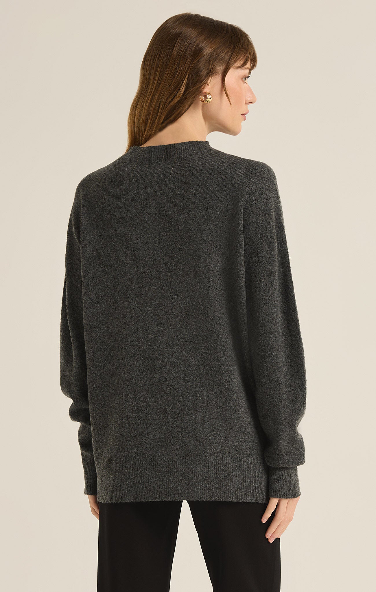 Gia Crew Neck Sweater-Sweaters-Vixen Collection, Day Spa and Women's Boutique Located in Seattle, Washington