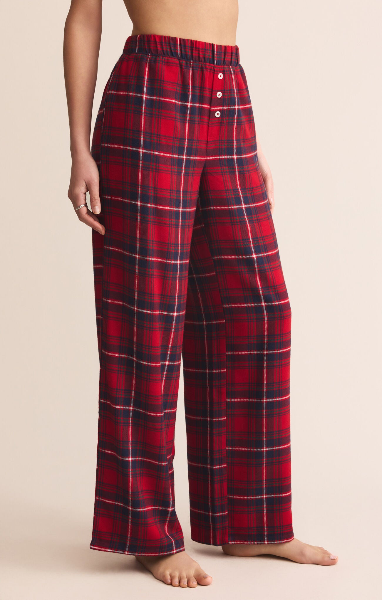 Hangout Plaid Pant-Loungewear Bottoms-Vixen Collection, Day Spa and Women's Boutique Located in Seattle, Washington