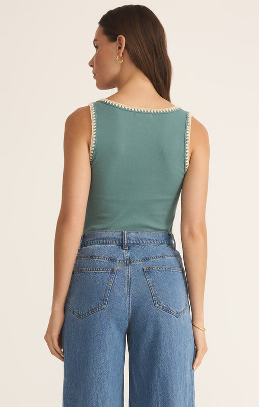 Jaidynn Rib Tank-Tank Tops-Vixen Collection, Day Spa and Women's Boutique Located in Seattle, Washington