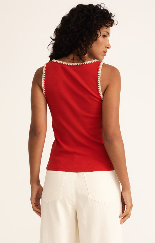 Jaidynn Rib Tank-Tank Tops-Vixen Collection, Day Spa and Women's Boutique Located in Seattle, Washington