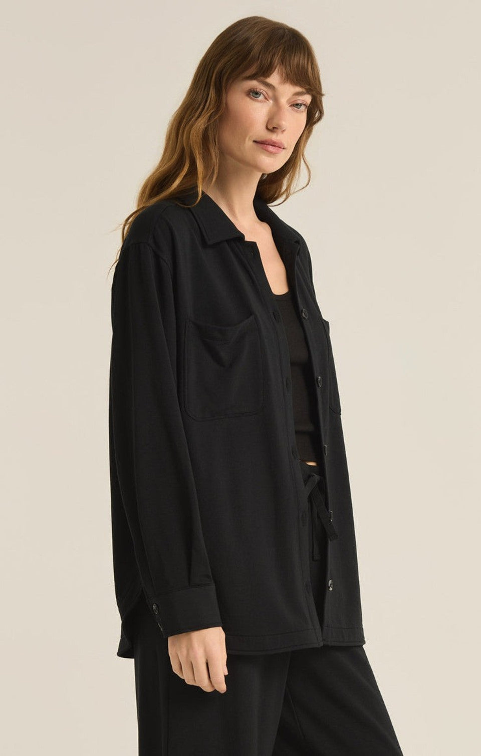 Layover Top-Long Sleeves-Vixen Collection, Day Spa and Women's Boutique Located in Seattle, Washington