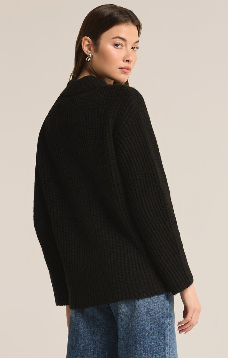 Lennie Button Up Sweater-Sweaters-Vixen Collection, Day Spa and Women's Boutique Located in Seattle, Washington