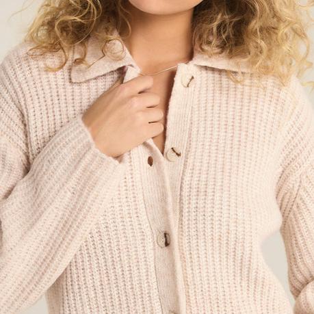 Lennie Button Up Sweater-Sweaters-Vixen Collection, Day Spa and Women's Boutique Located in Seattle, Washington