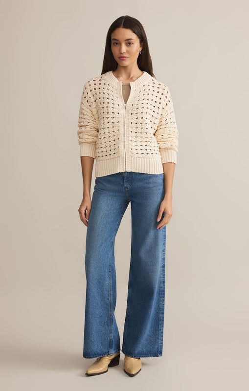 Liam Sweater Jacket-Jackets-Vixen Collection, Day Spa and Women's Boutique Located in Seattle, Washington