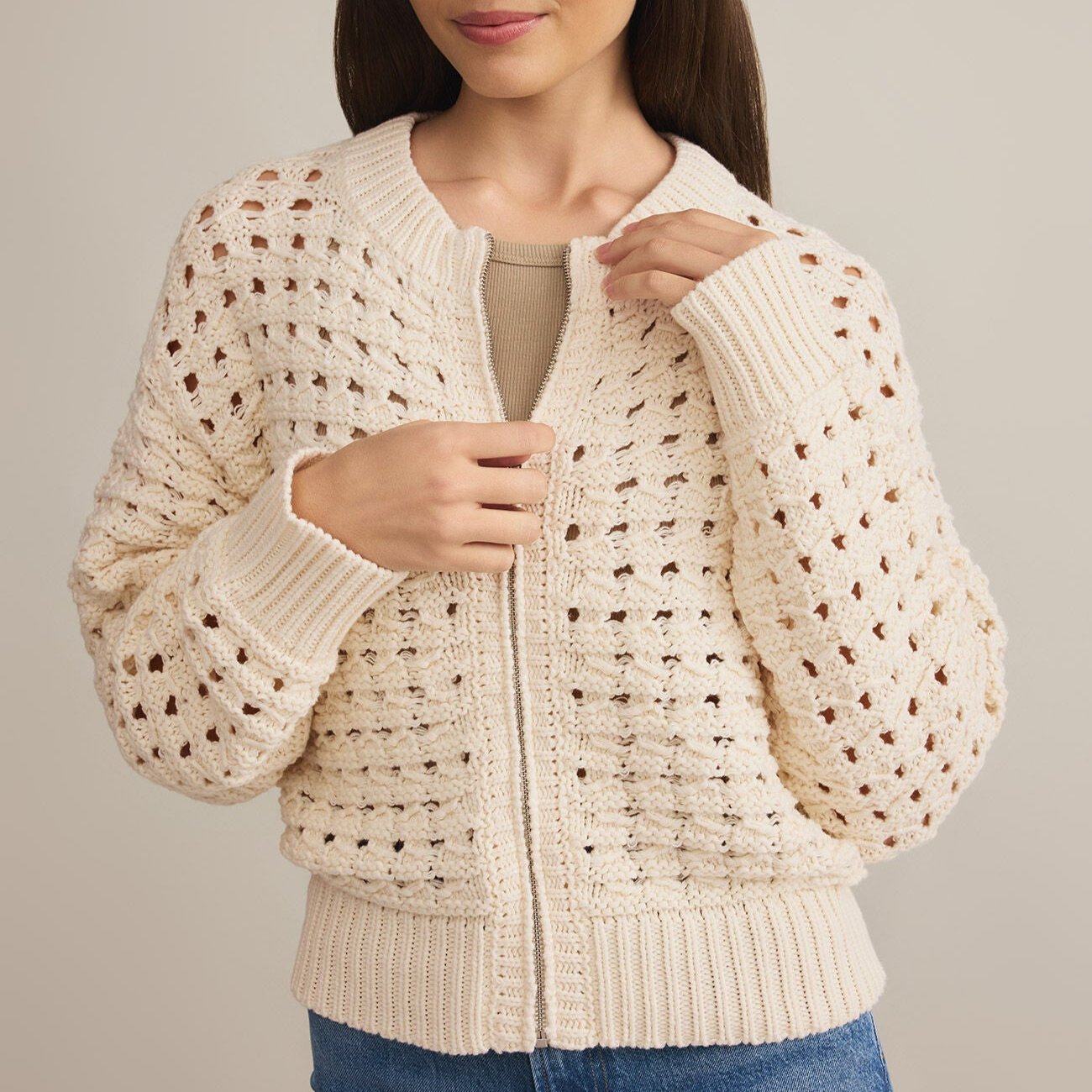 Liam Sweater Jacket-Jackets-Vixen Collection, Day Spa and Women's Boutique Located in Seattle, Washington