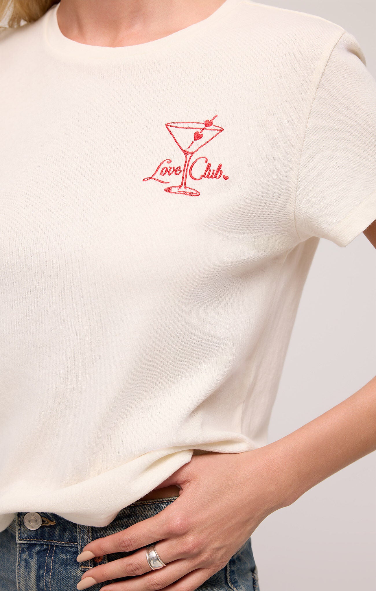 Love Club Daytrip Tee-Short Sleeves-Vixen Collection, Day Spa and Women's Boutique Located in Seattle, Washington