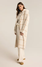 Mason Windowpane Coat-Coats-Vixen Collection, Day Spa and Women's Boutique Located in Seattle, Washington