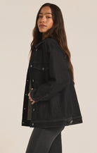 Miles Denim Jacket-Jackets-Vixen Collection, Day Spa and Women's Boutique Located in Seattle, Washington