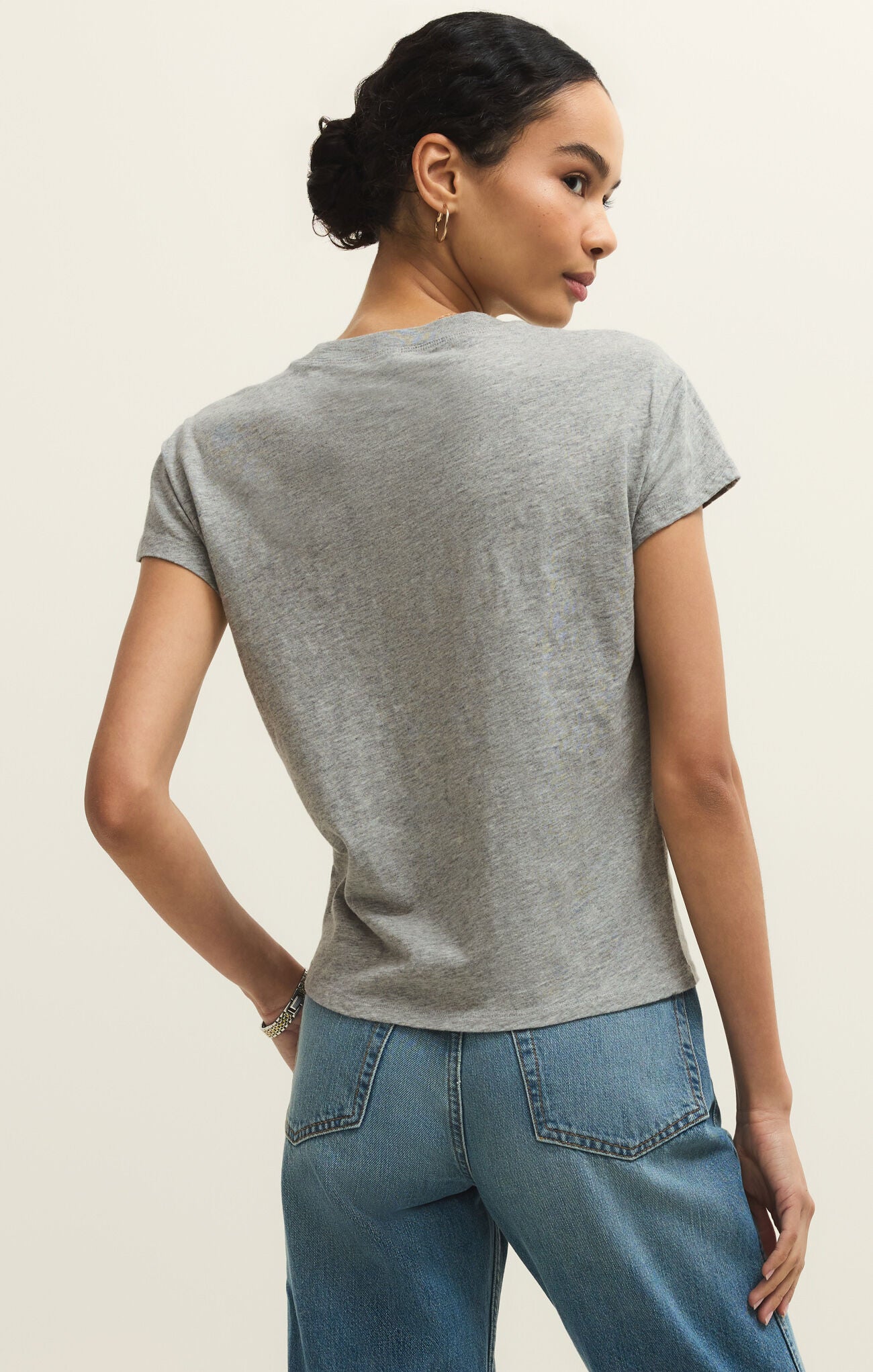 Modern Slub Tee-Short Sleeves-Vixen Collection, Day Spa and Women's Boutique Located in Seattle, Washington