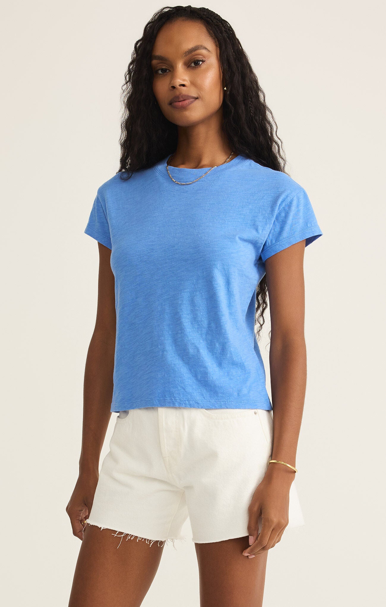 Z OLD Modern Slub Tee-Short Sleeves-Vixen Collection, Day Spa and Women's Boutique Located in Seattle, Washington