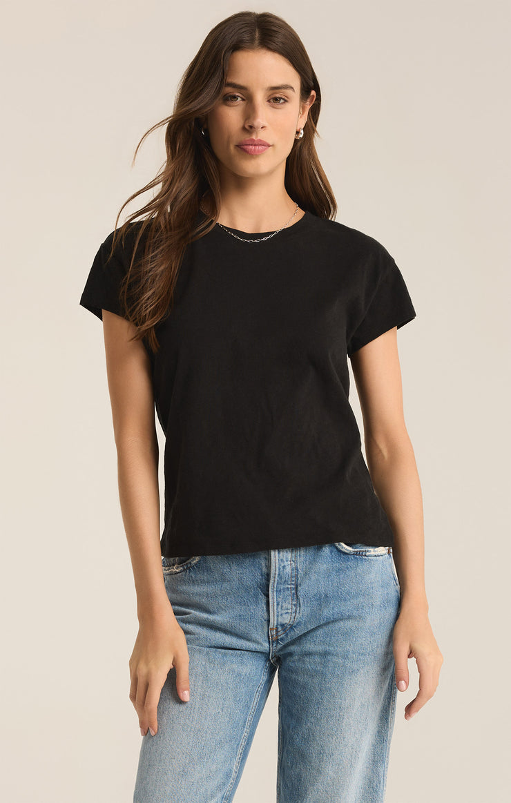 Z OLD Modern Slub Tee-Short Sleeves-Vixen Collection, Day Spa and Women's Boutique Located in Seattle, Washington