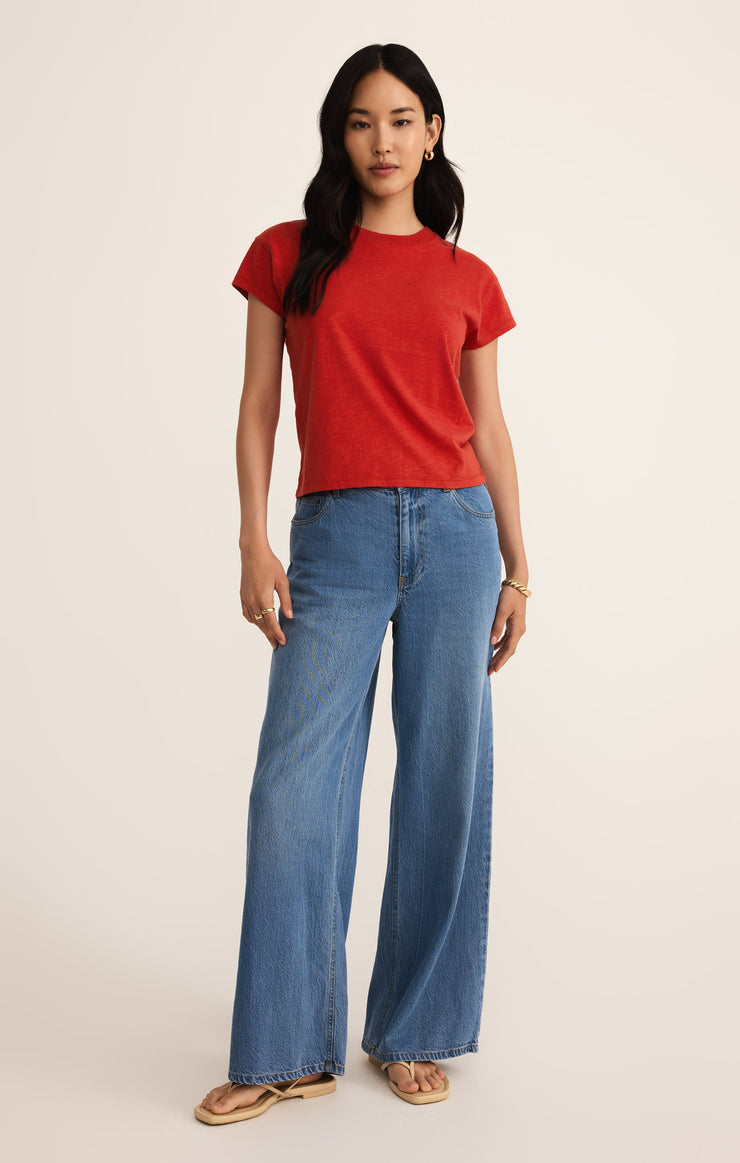 Modern Slub Tee-Short Sleeves-Vixen Collection, Day Spa and Women's Boutique Located in Seattle, Washington