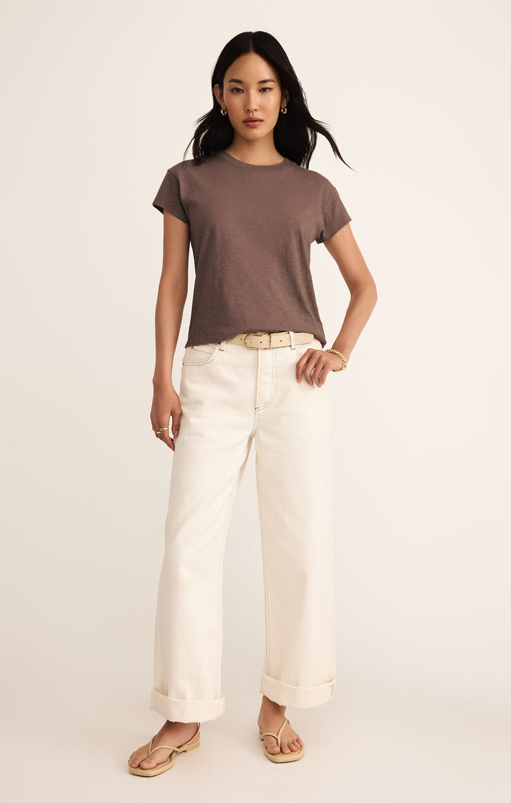 Modern Slub Tee-Short Sleeves-Vixen Collection, Day Spa and Women's Boutique Located in Seattle, Washington