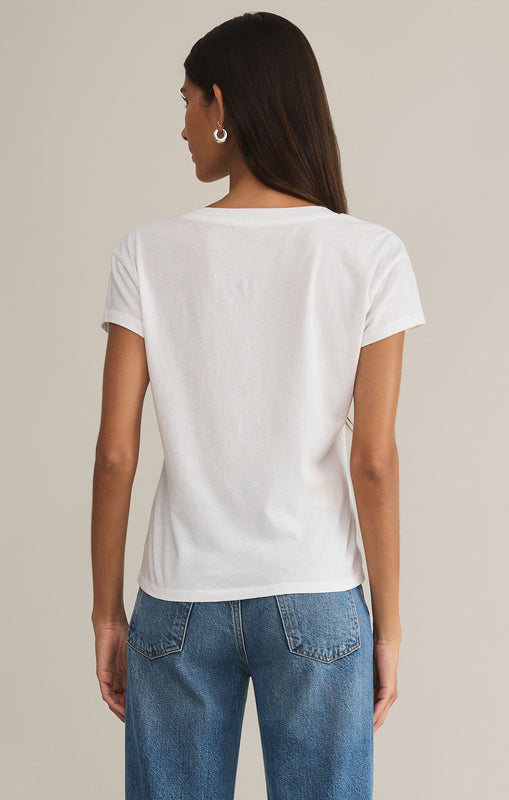 Modern V-Neck Tee-Short Sleeves-Vixen Collection, Day Spa and Women's Boutique Located in Seattle, Washington