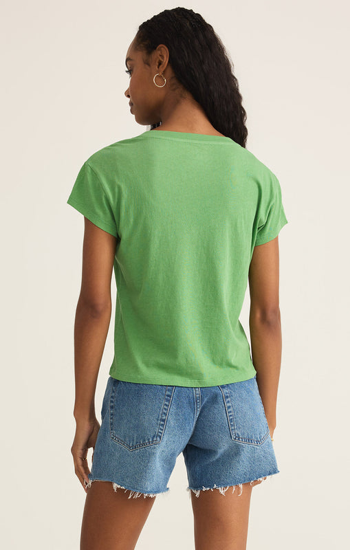 Modern V-Neck Tee-Short Sleeves-Vixen Collection, Day Spa and Women's Boutique Located in Seattle, Washington