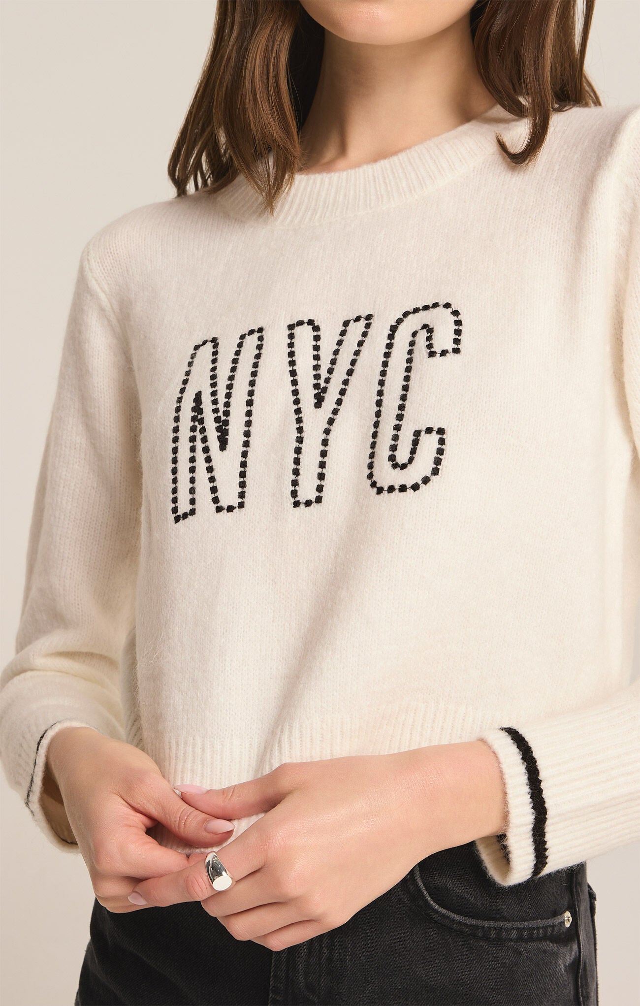 NYC Milan Sweater-Sweaters-Vixen Collection, Day Spa and Women's Boutique Located in Seattle, Washington