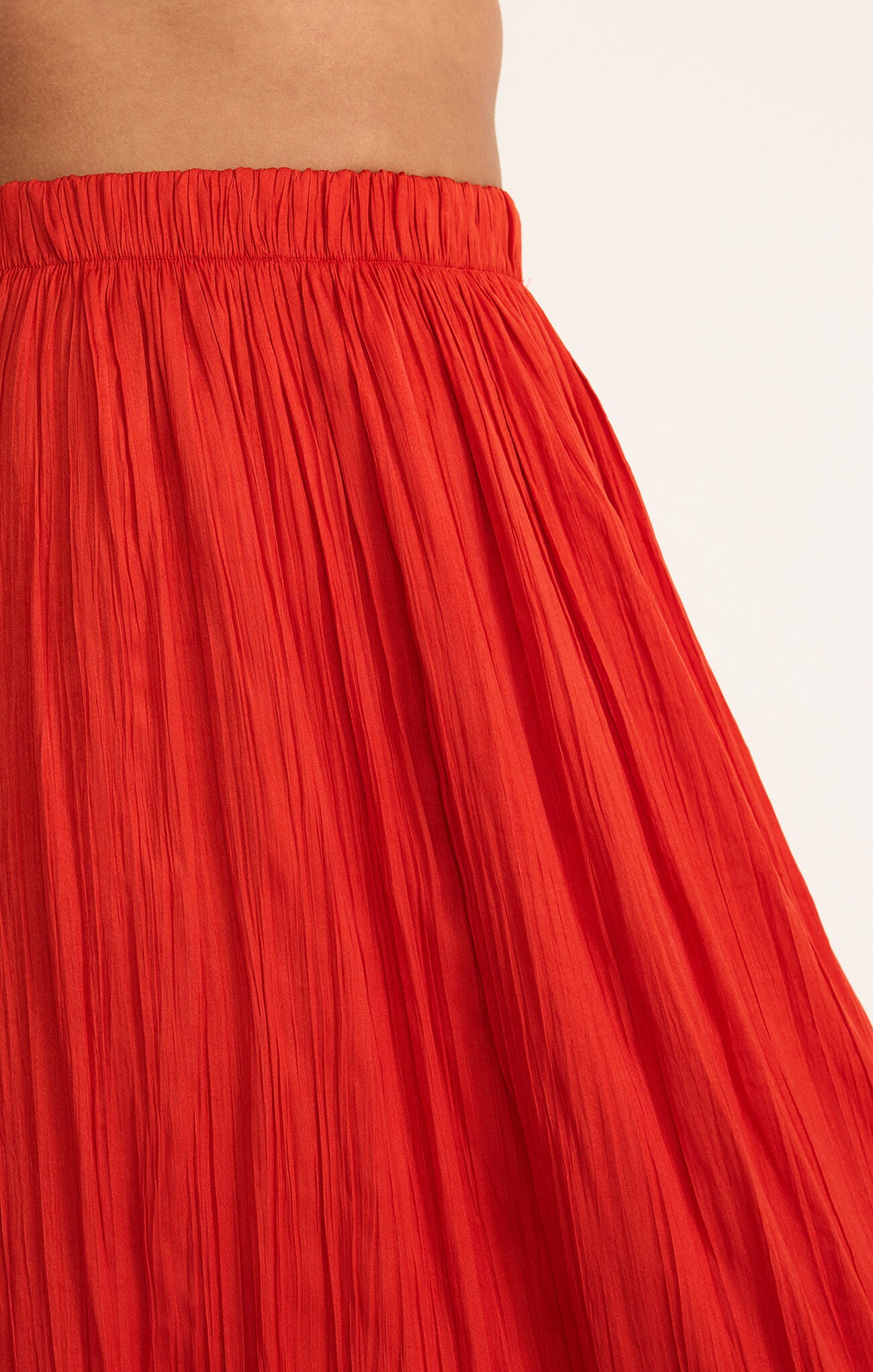 Nicoline Crinkle Midi Skirt-Skirts-Vixen Collection, Day Spa and Women's Boutique Located in Seattle, Washington