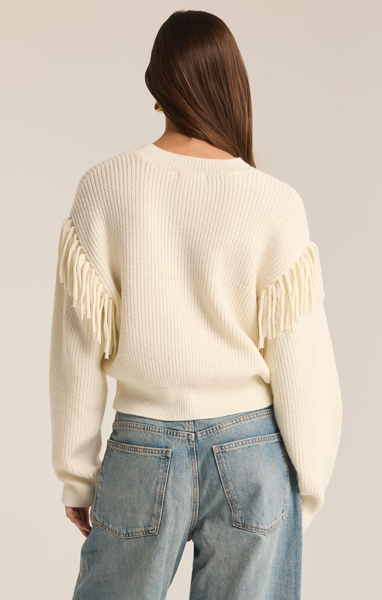 On The Fringe Sweater-Sweaters-Vixen Collection, Day Spa and Women's Boutique Located in Seattle, Washington