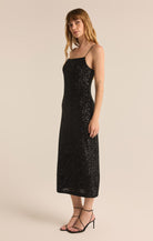 Paulina Sequin Midi Dress-Dresses-Vixen Collection, Day Spa and Women's Boutique Located in Seattle, Washington