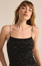 Paulina Sequin Midi Dress-Dresses-Vixen Collection, Day Spa and Women's Boutique Located in Seattle, Washington