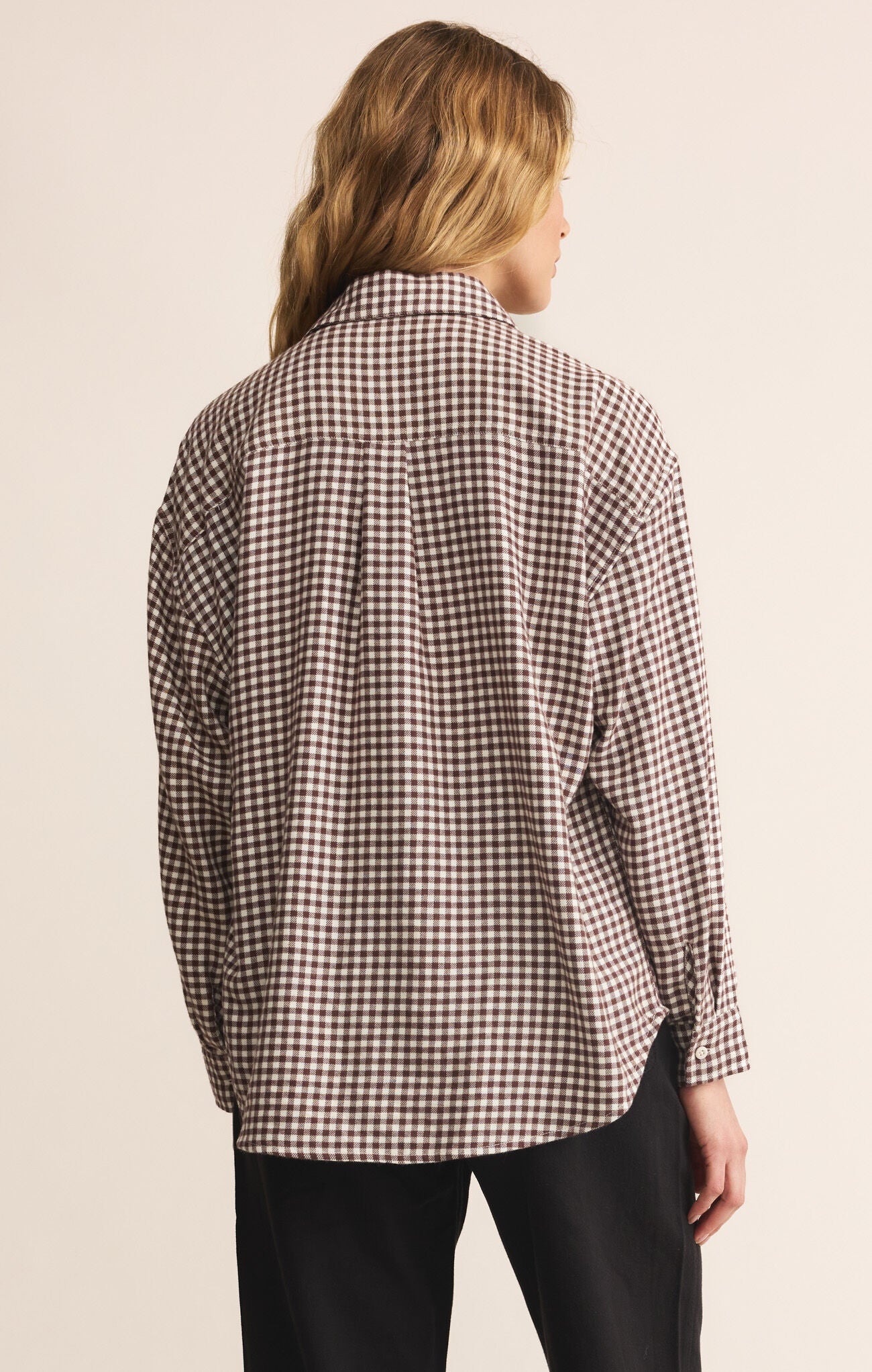 River Plaid Button Up-Long Sleeves-Vixen Collection, Day Spa and Women's Boutique Located in Seattle, Washington