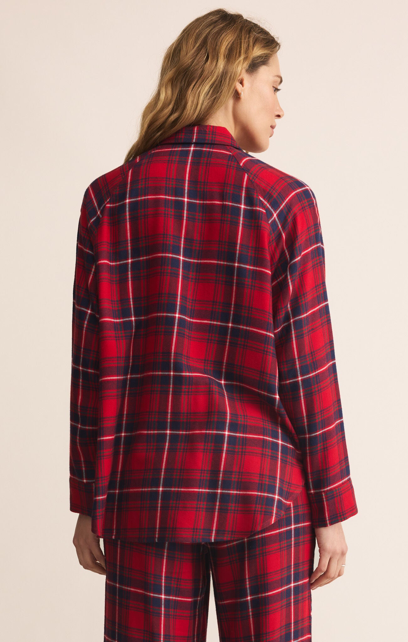 River Plaid Button Up-Long Sleeves-Vixen Collection, Day Spa and Women's Boutique Located in Seattle, Washington