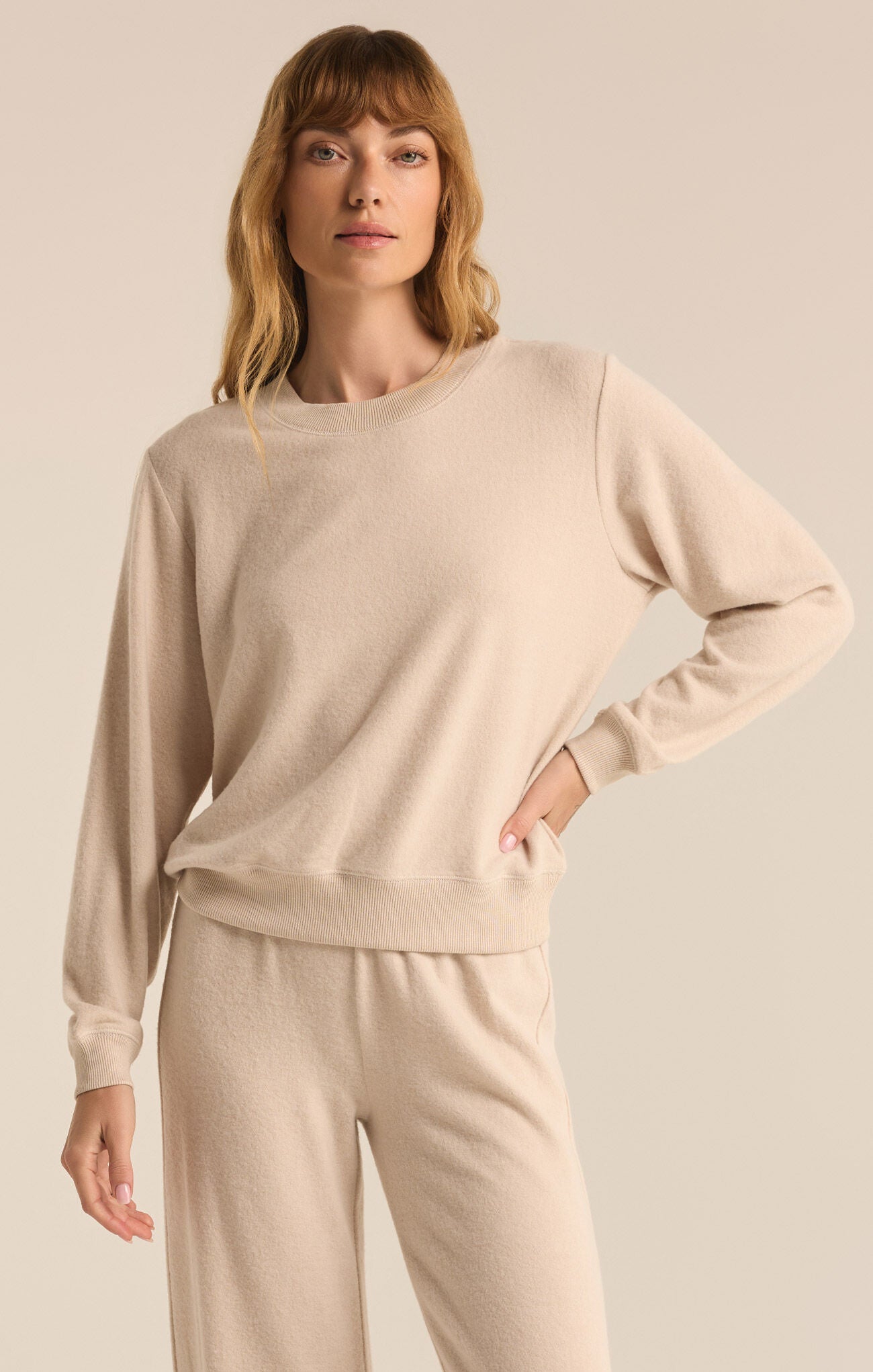 Russel Cozy Pullover-Sweaters-Vixen Collection, Day Spa and Women's Boutique Located in Seattle, Washington