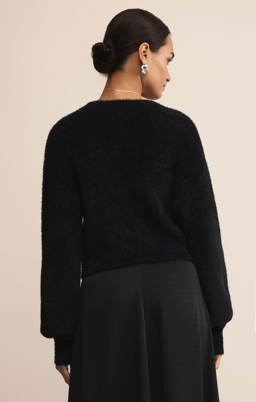 Sadira Fluffy Cardigan-Sweaters-Vixen Collection, Day Spa and Women's Boutique Located in Seattle, Washington