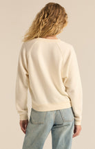 Saldana Reverse Fleece Top-Sweaters-Vixen Collection, Day Spa and Women's Boutique Located in Seattle, Washington