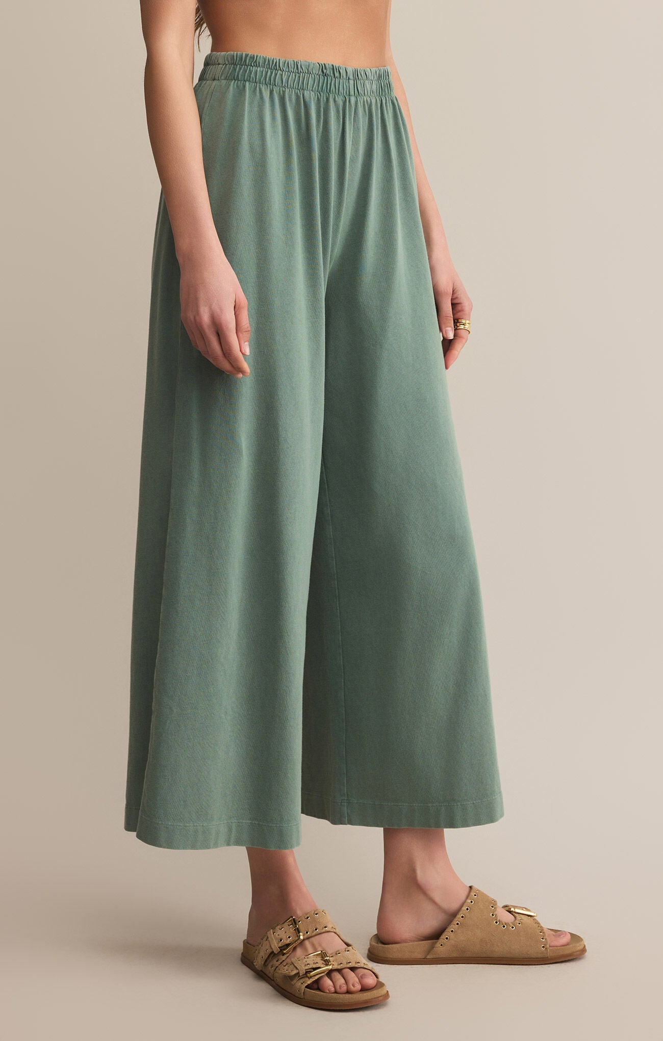 Scout Jersey Crop Flare Pant-Pants-Vixen Collection, Day Spa and Women's Boutique Located in Seattle, Washington