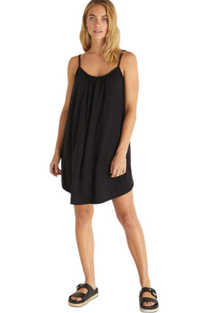 Selena Slub Mini Dress-Dresses-Vixen Collection, Day Spa and Women's Boutique Located in Seattle, Washington