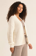 Sutton Rib Cardigan-Cardigans-Vixen Collection, Day Spa and Women's Boutique Located in Seattle, Washington