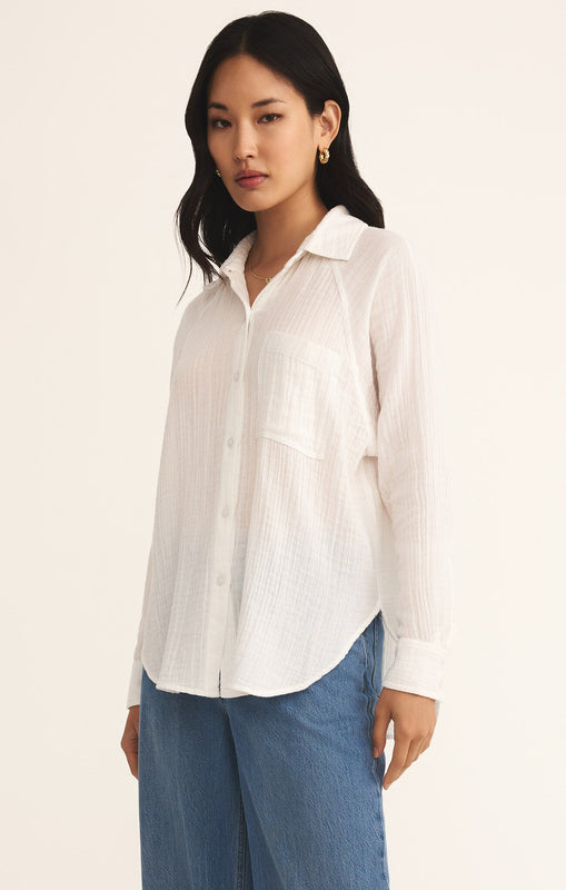 The Perfect Airy Top-Long Sleeves-Vixen Collection, Day Spa and Women's Boutique Located in Seattle, Washington