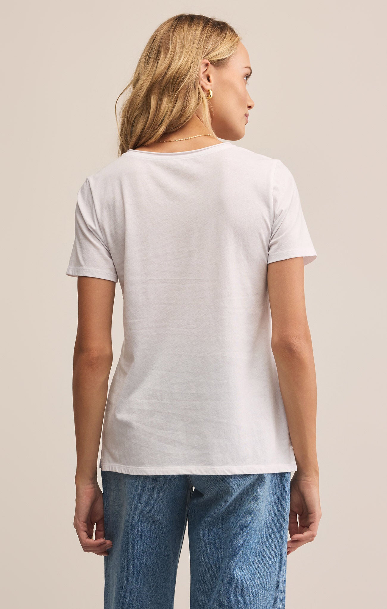 Modern Pocket Tee-Short Sleeves-Vixen Collection, Day Spa and Women's Boutique Located in Seattle, Washington