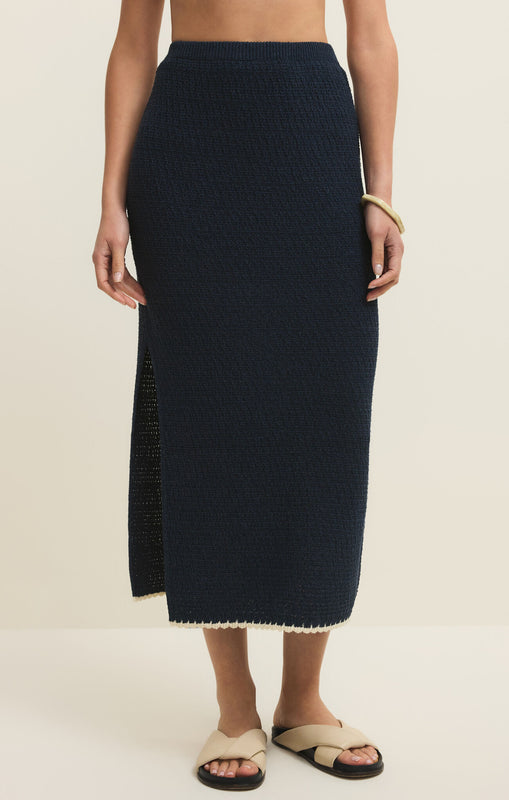 Yessenia Whipstitch Skirt-Skirts-Vixen Collection, Day Spa and Women's Boutique Located in Seattle, Washington