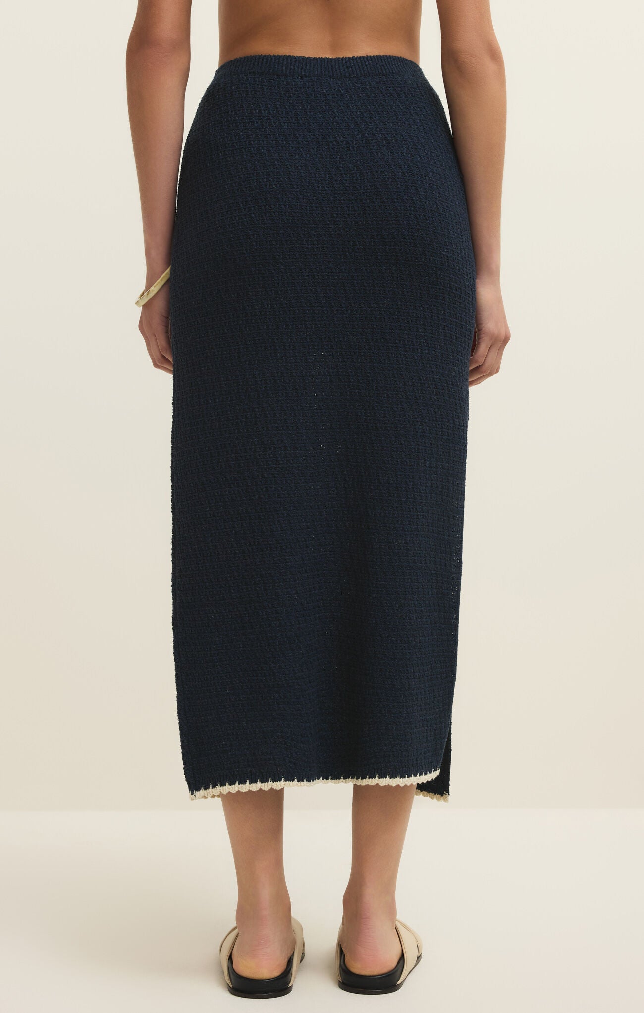 Yessenia Whipstitch Skirt-Skirts-Vixen Collection, Day Spa and Women's Boutique Located in Seattle, Washington