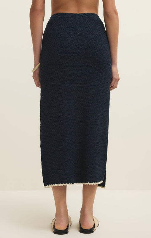 Yessenia Whipstitch Skirt-Skirts-Vixen Collection, Day Spa and Women's Boutique Located in Seattle, Washington