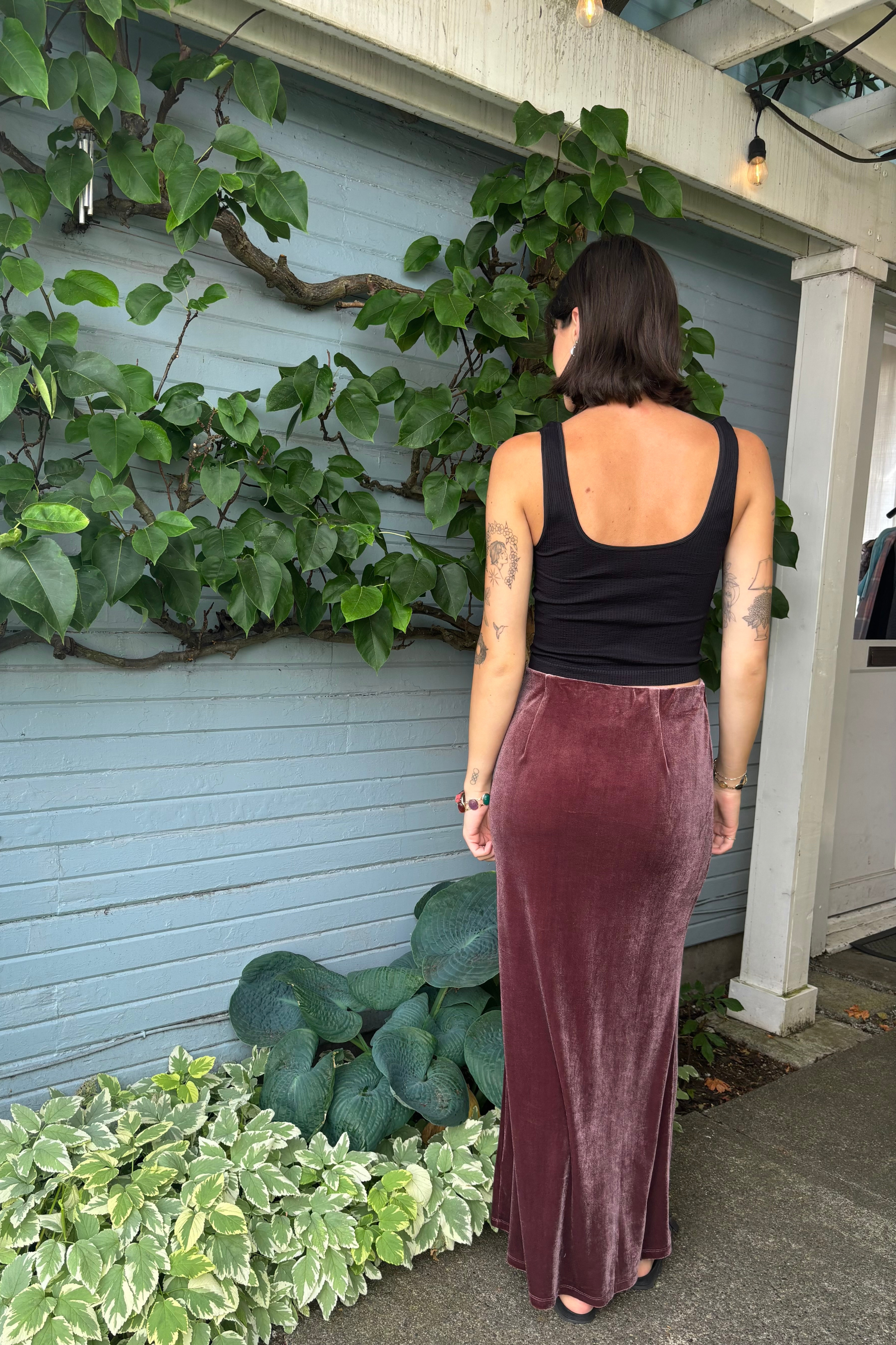 Wisteria Whirl Maxi Skirt-Skirts-Vixen Collection, Day Spa and Women's Boutique Located in Seattle, Washington