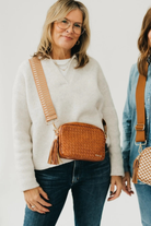 Woven Willow Camera Crossbody Bag-Bags + Wallets-Vixen Collection, Day Spa and Women's Boutique Located in Seattle, Washington