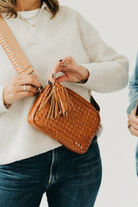 Woven Willow Camera Crossbody Bag-Bags + Wallets-Vixen Collection, Day Spa and Women's Boutique Located in Seattle, Washington