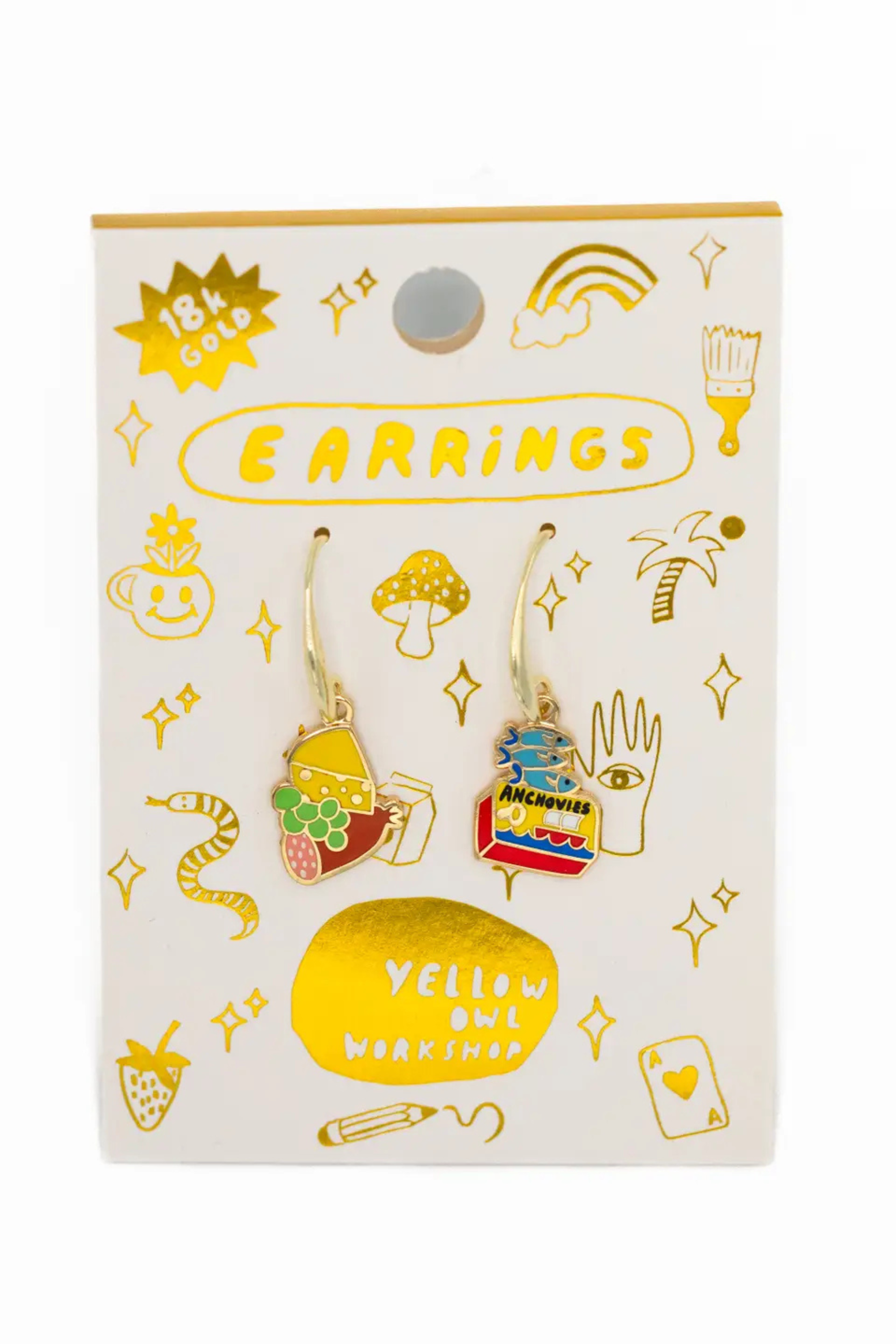 Yellow Owl Workshop Earrings-Earrings-Vixen Collection, Day Spa and Women's Boutique Located in Seattle, Washington
