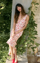 Hana La Rosa Ditsy Maxi Dress-Dresses-Vixen Collection, Day Spa and Women's Boutique Located in Seattle, Washington