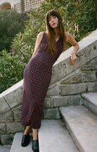 Eleve La Rosa Ditsy Midi Dress-Dresses-Vixen Collection, Day Spa and Women's Boutique Located in Seattle, Washington